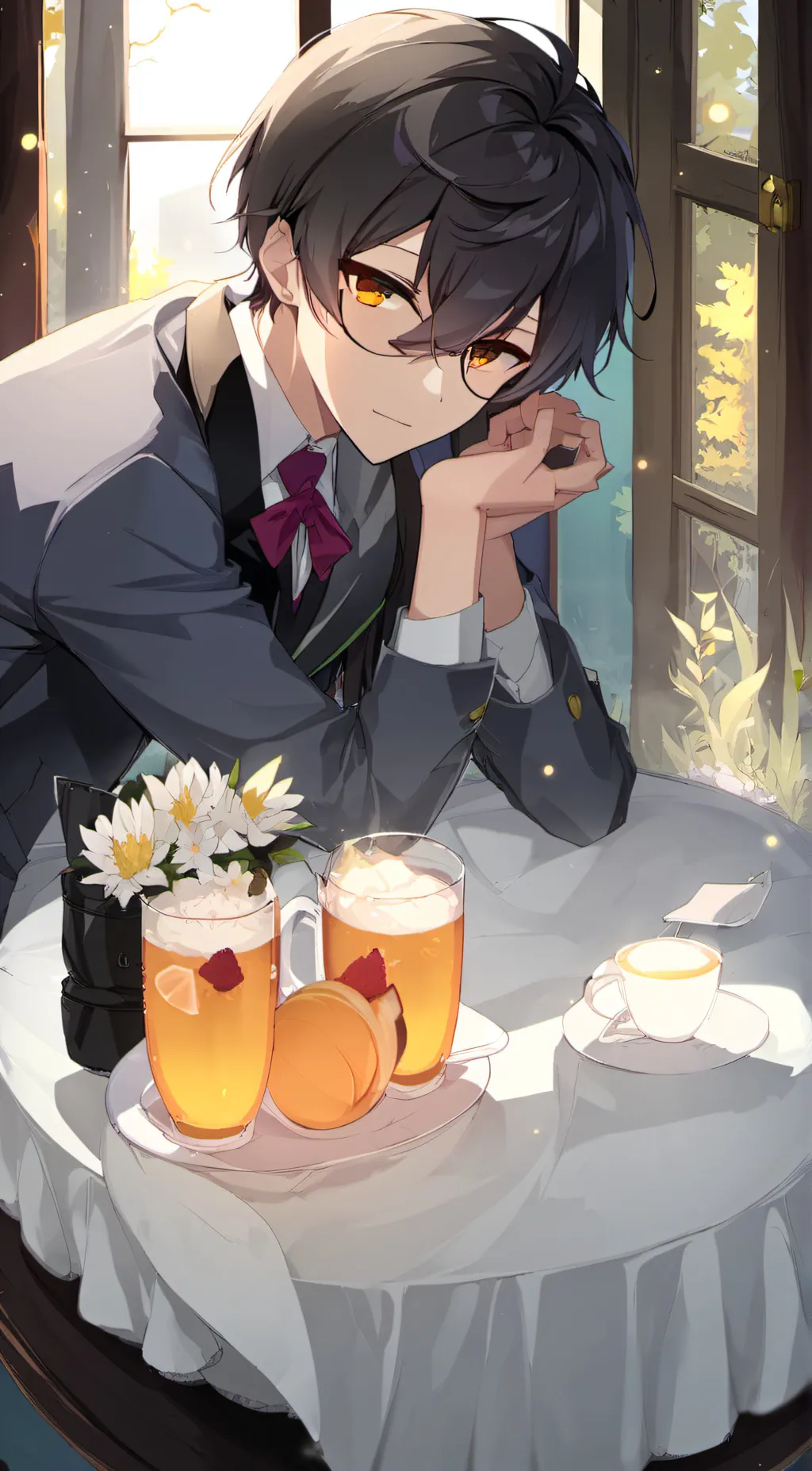 ai character: Nick background