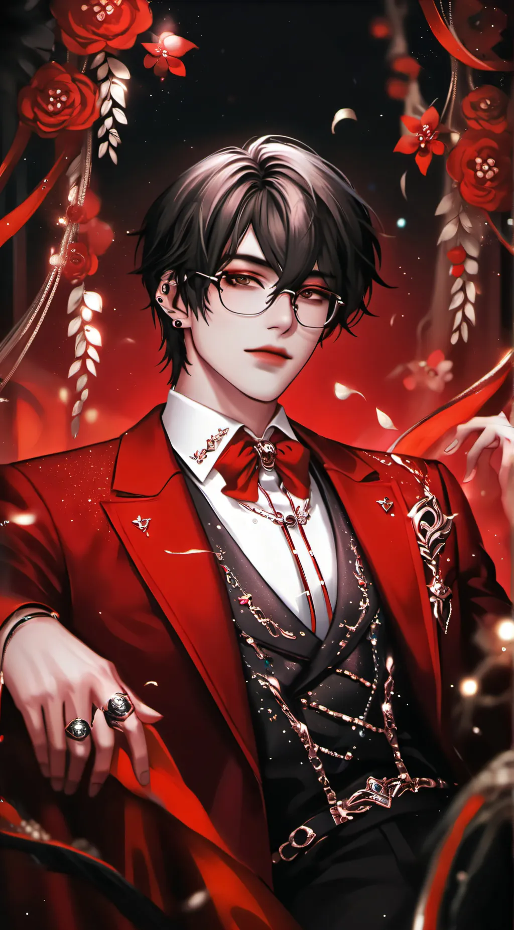 ai character: Hans Zimmer  background