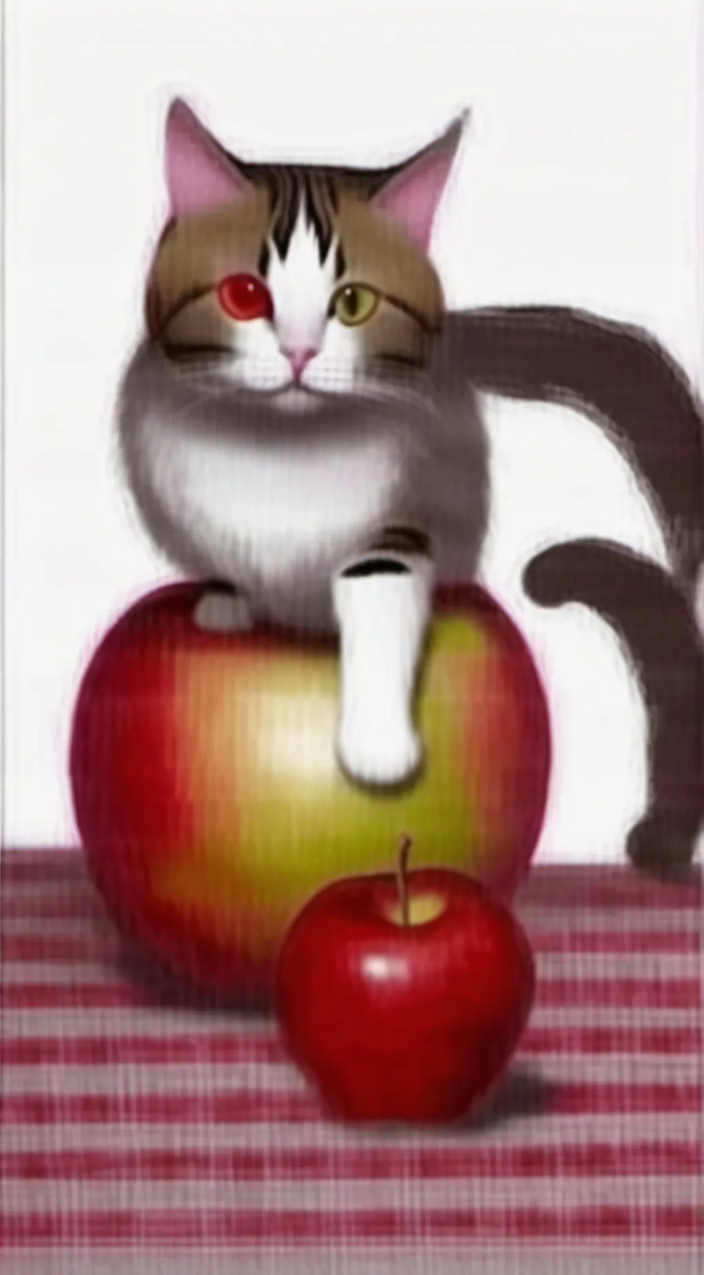 ai character: Cat memes background
