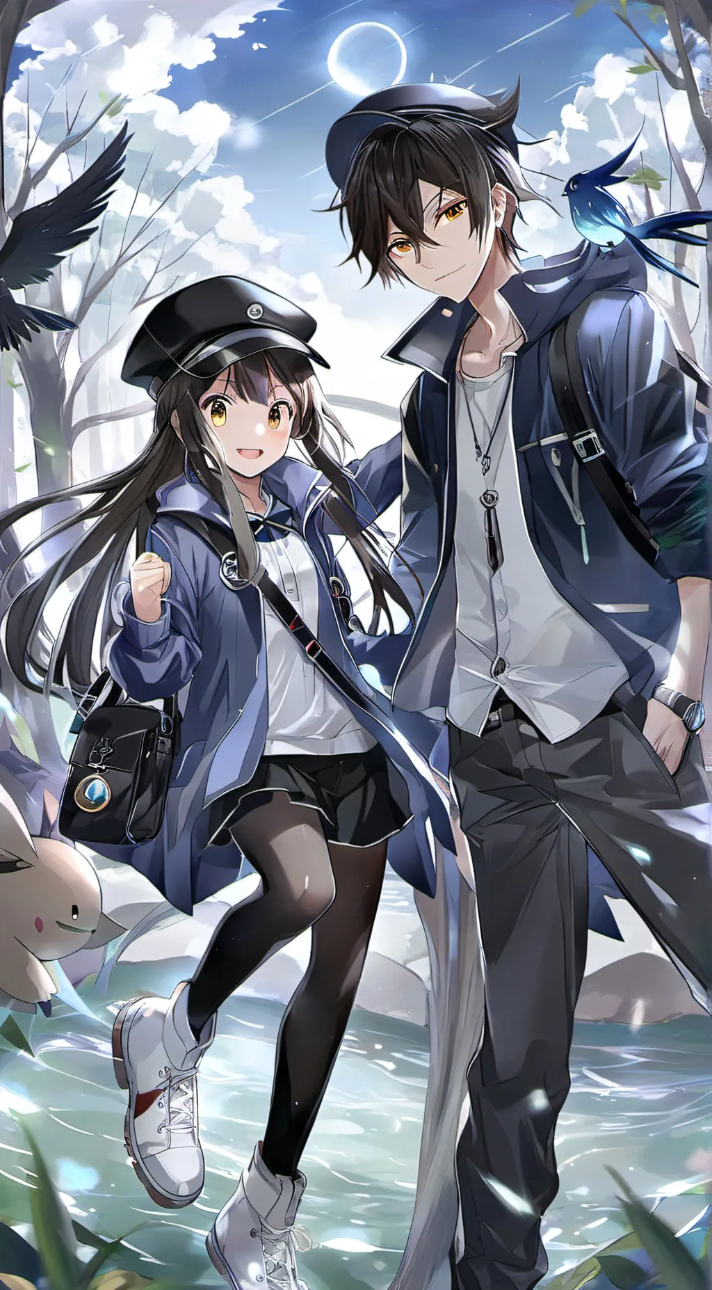 ai character: Carmine and Keiran background