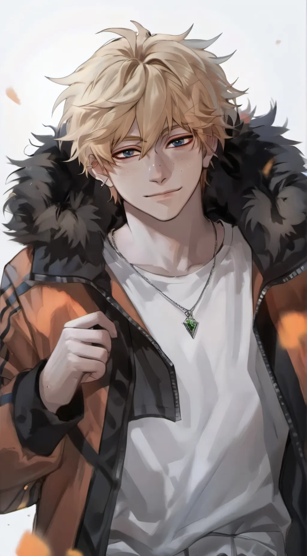 ai character: Kenny McCormick  background