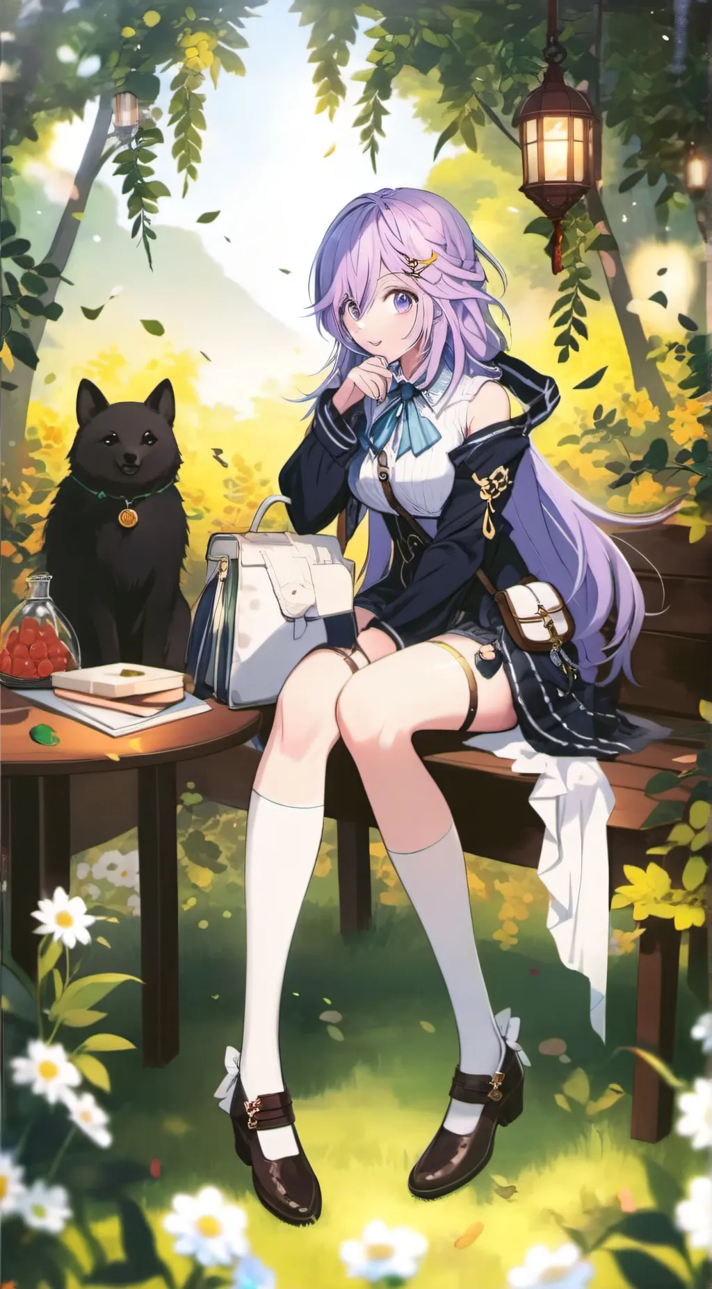 ai character: daisy background