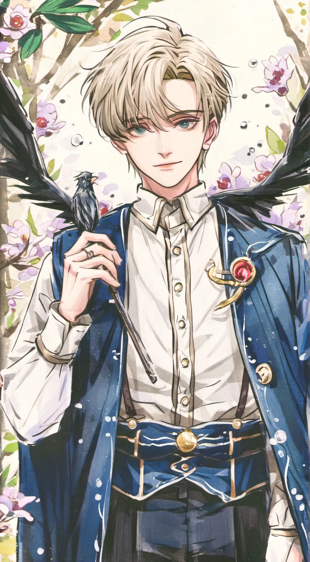 ai character: Scorpius x Albus  background