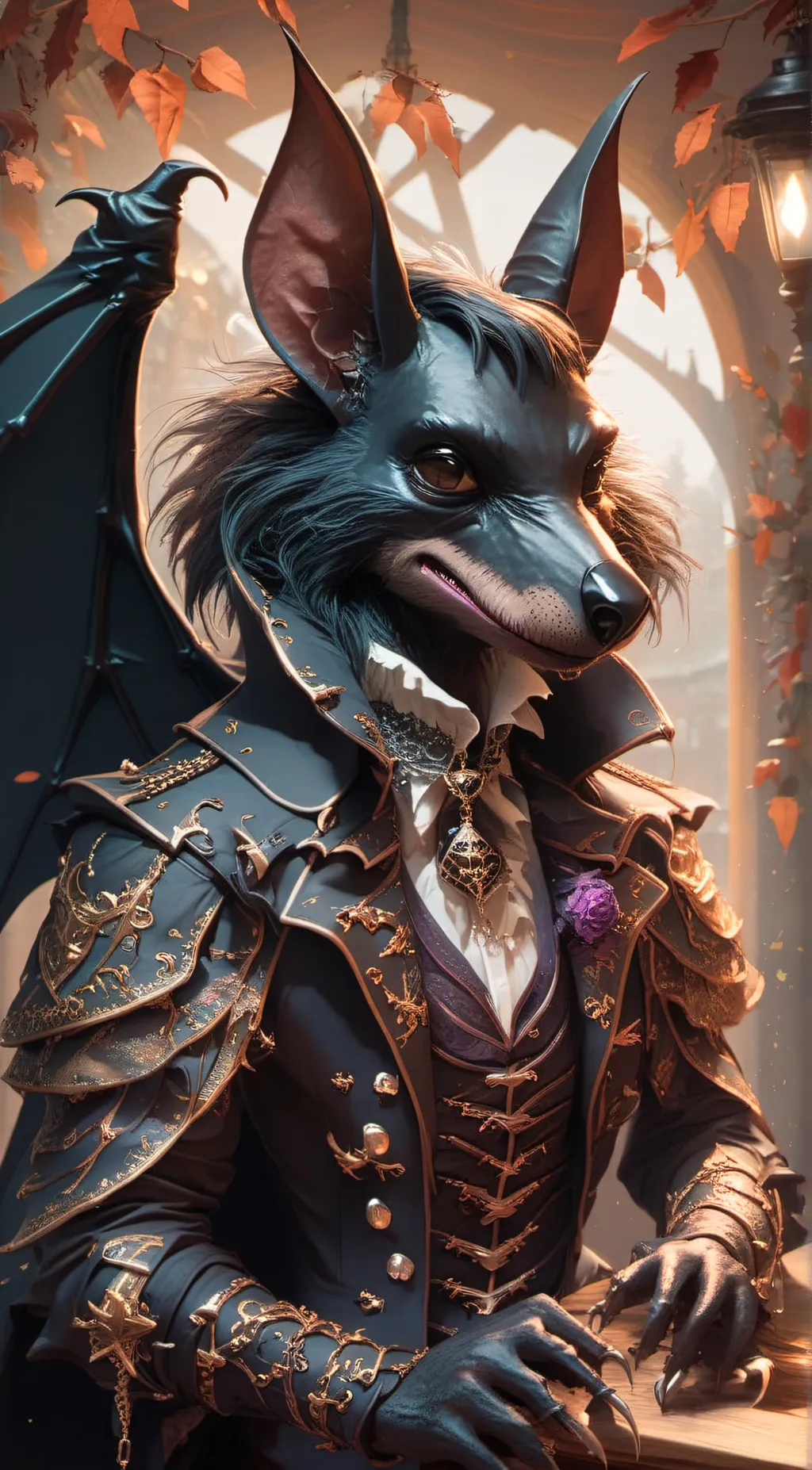 ai character: Sir Edward  background