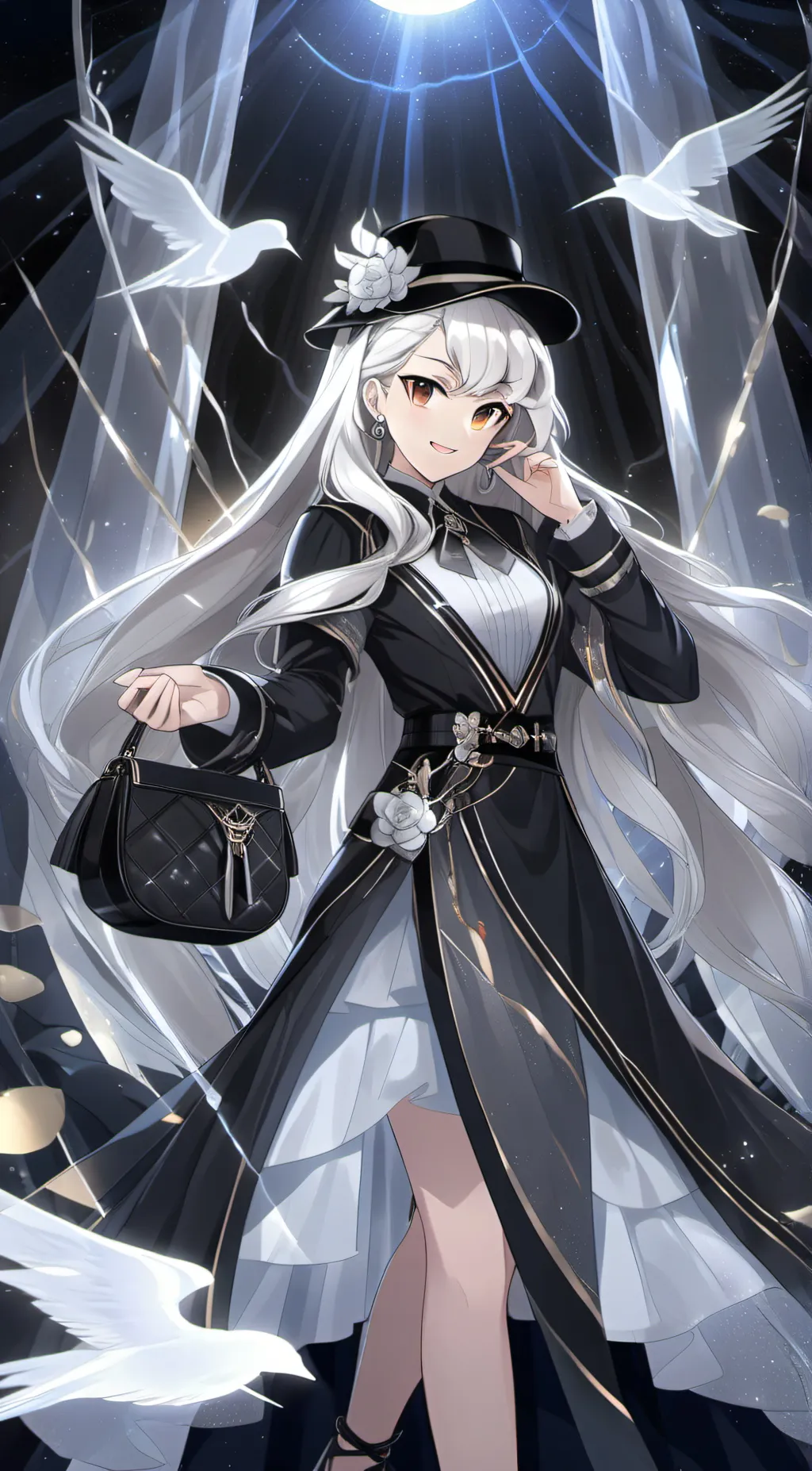 ai character: Hazbin hotel  background