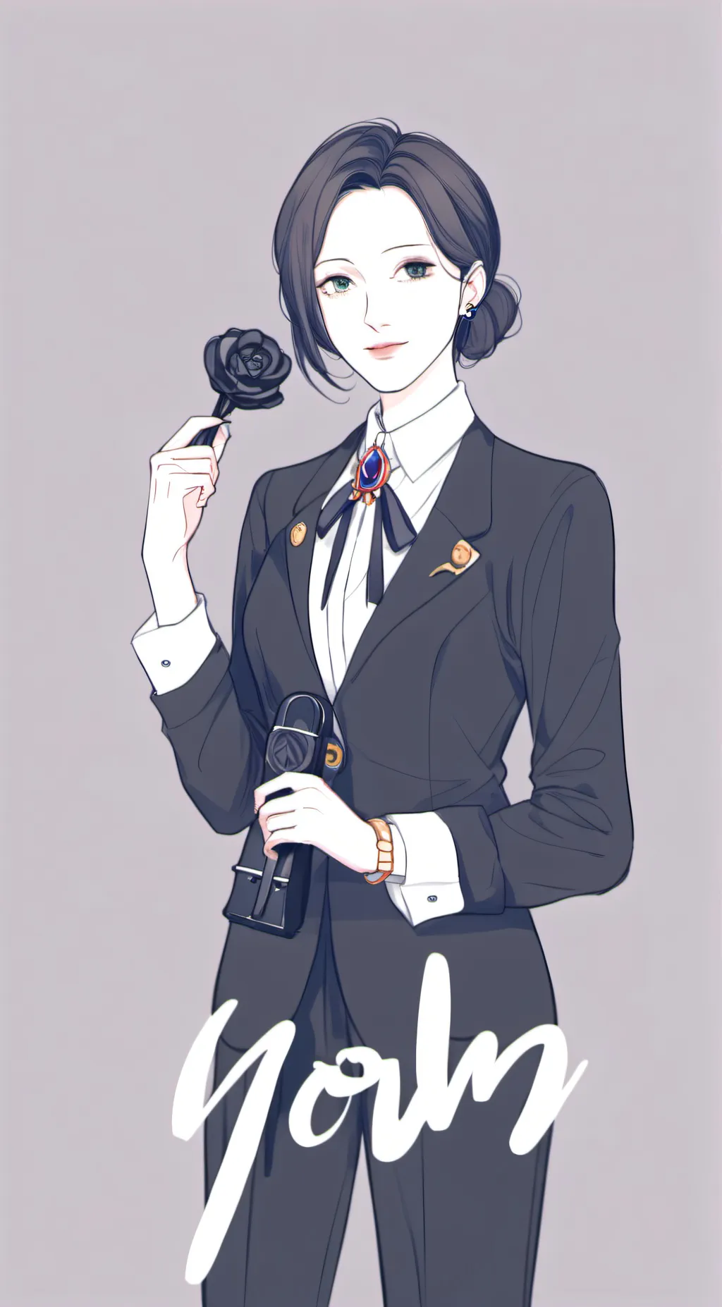 ai character: mom background