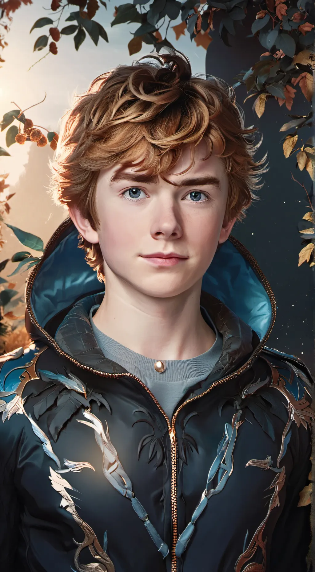 ai character: Percy, Poseidon background