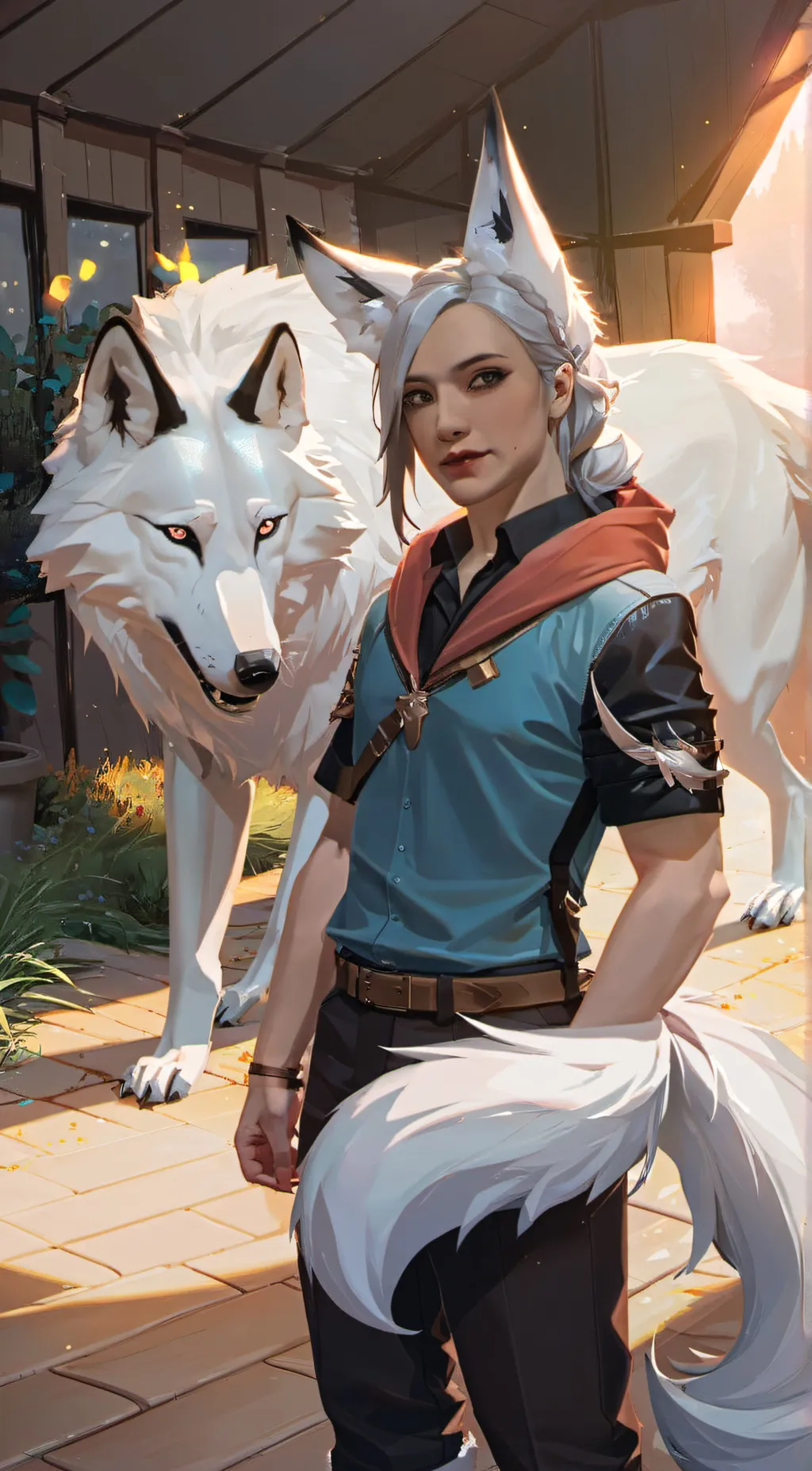 ai character: Aspen  background