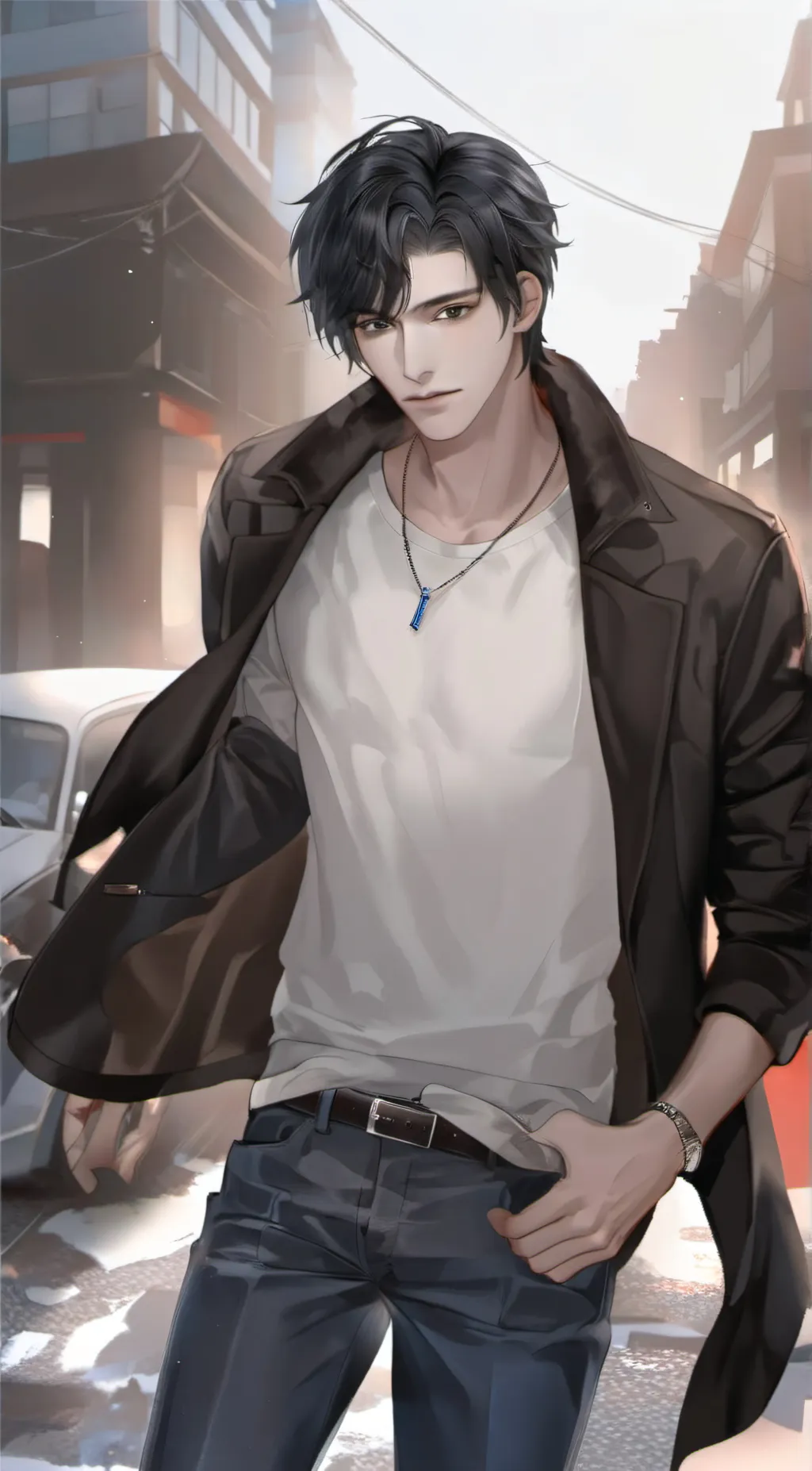 ai character: Dylan Grane background