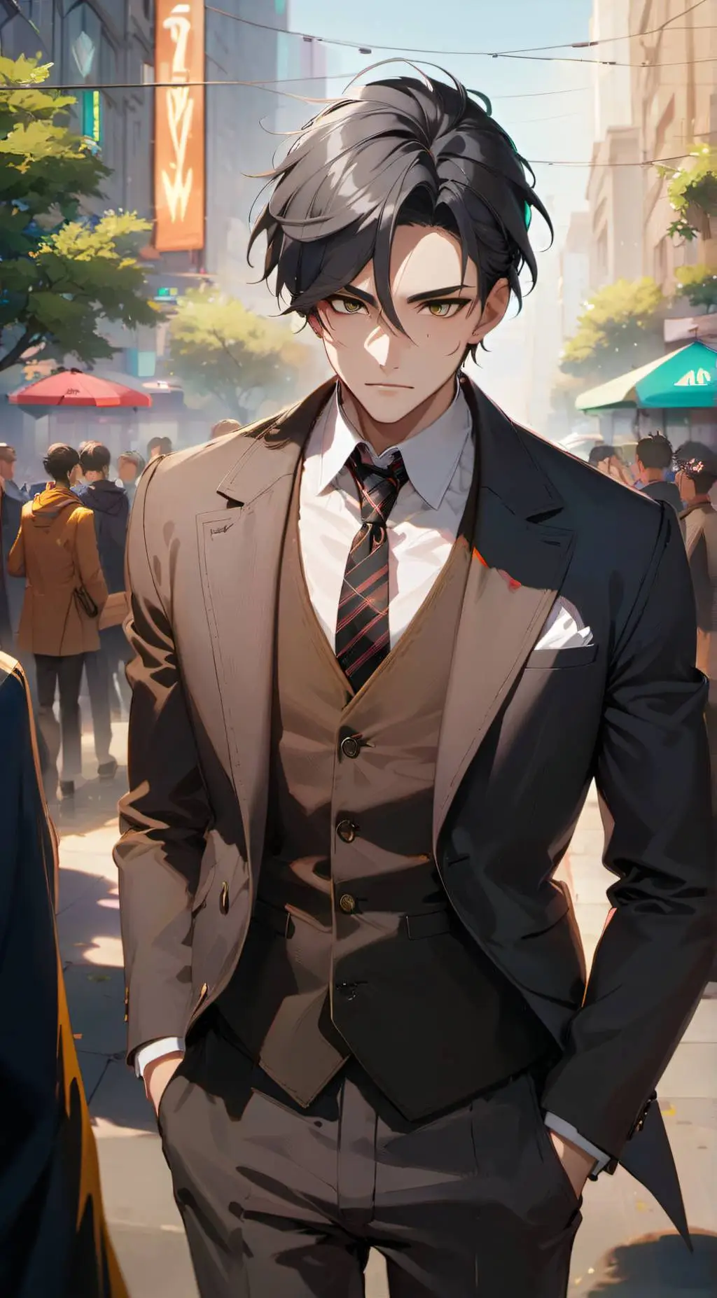 ai character: Graicen background