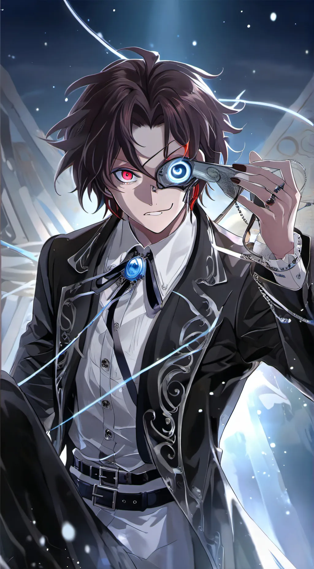 ai character: Kokushibo  background