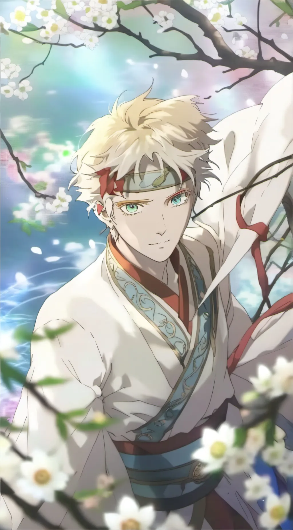 ai character: Naruto  background