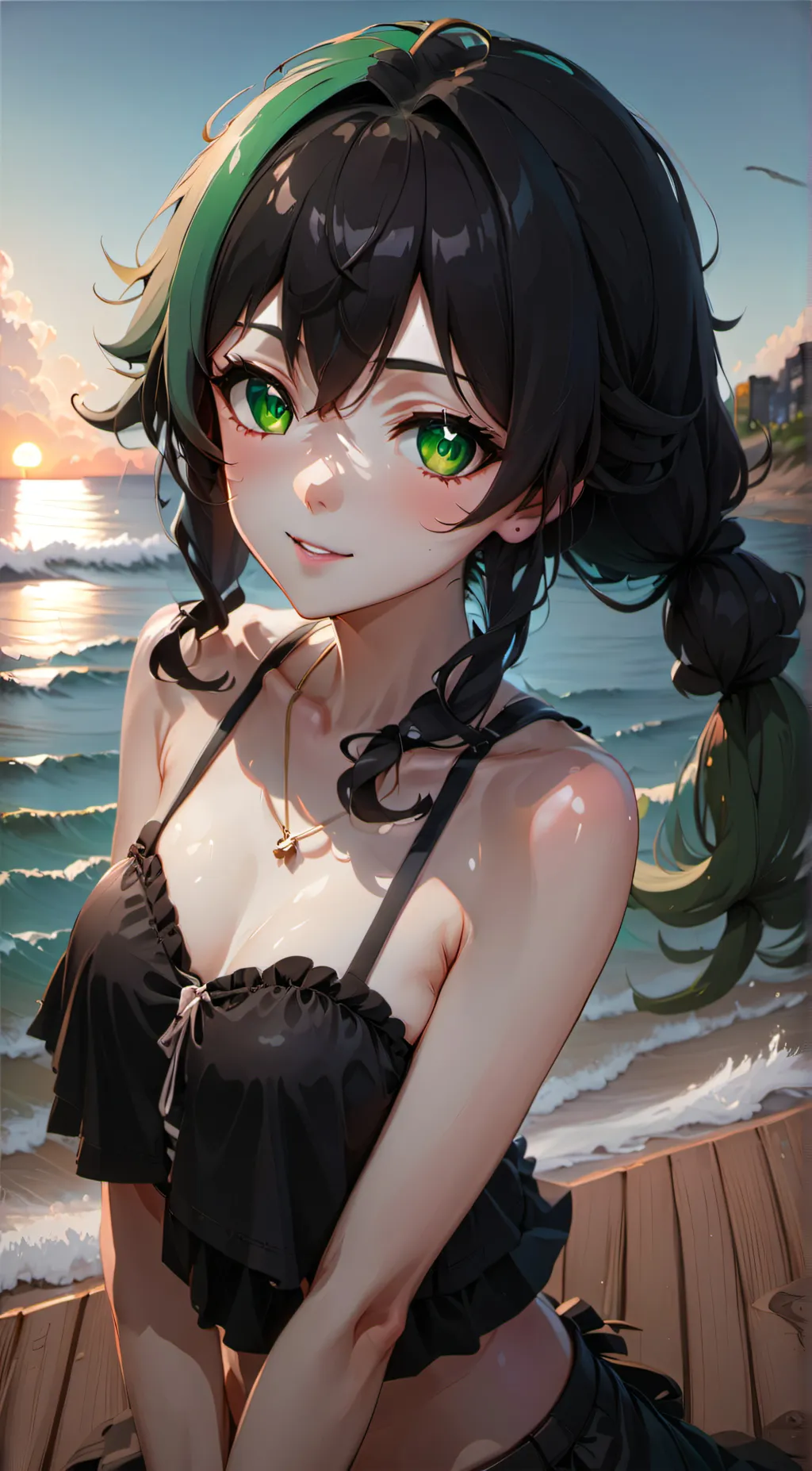 ai character: Mizuki background