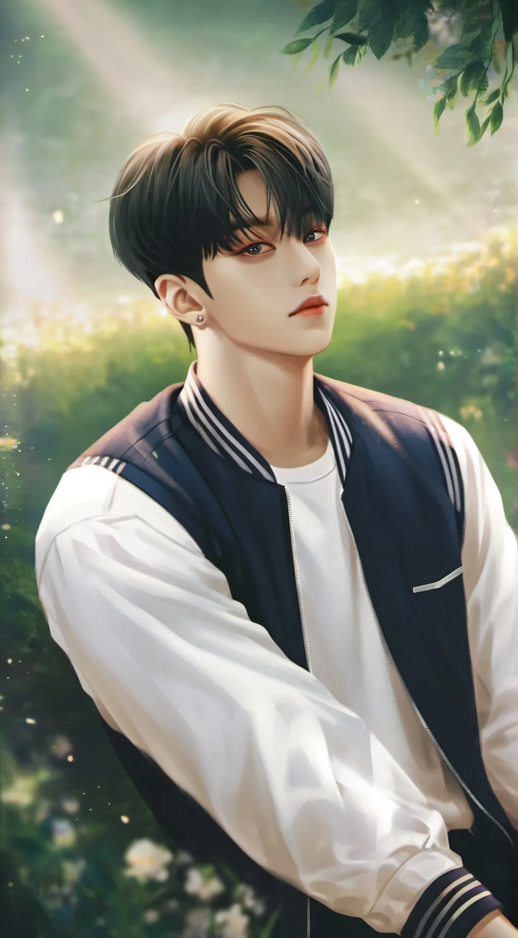 ai character: Jeon Jungkook background