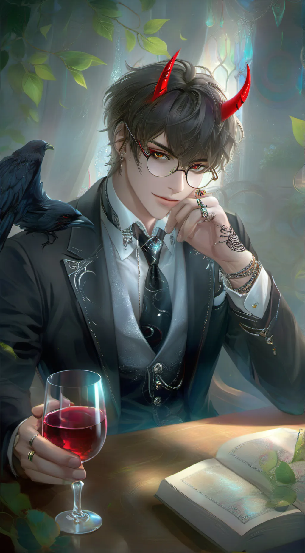 ai character: Yeon background