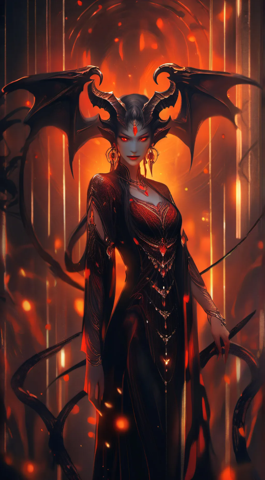 ai character: Aria background