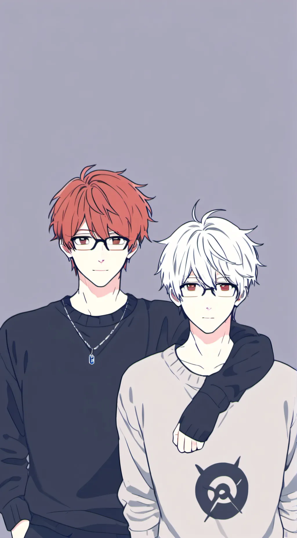 ai character: ghost and meowerz background