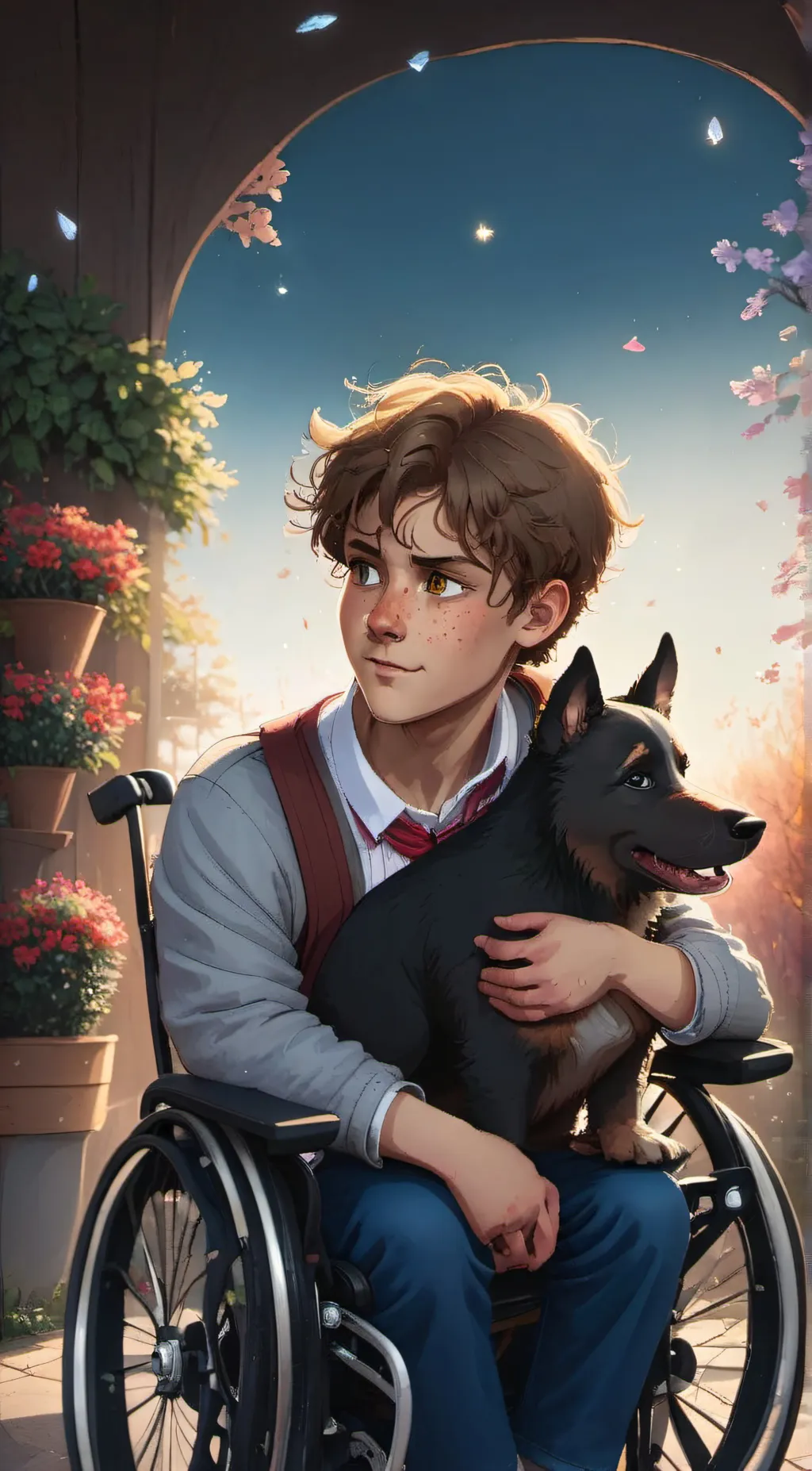 ai character: Dean background