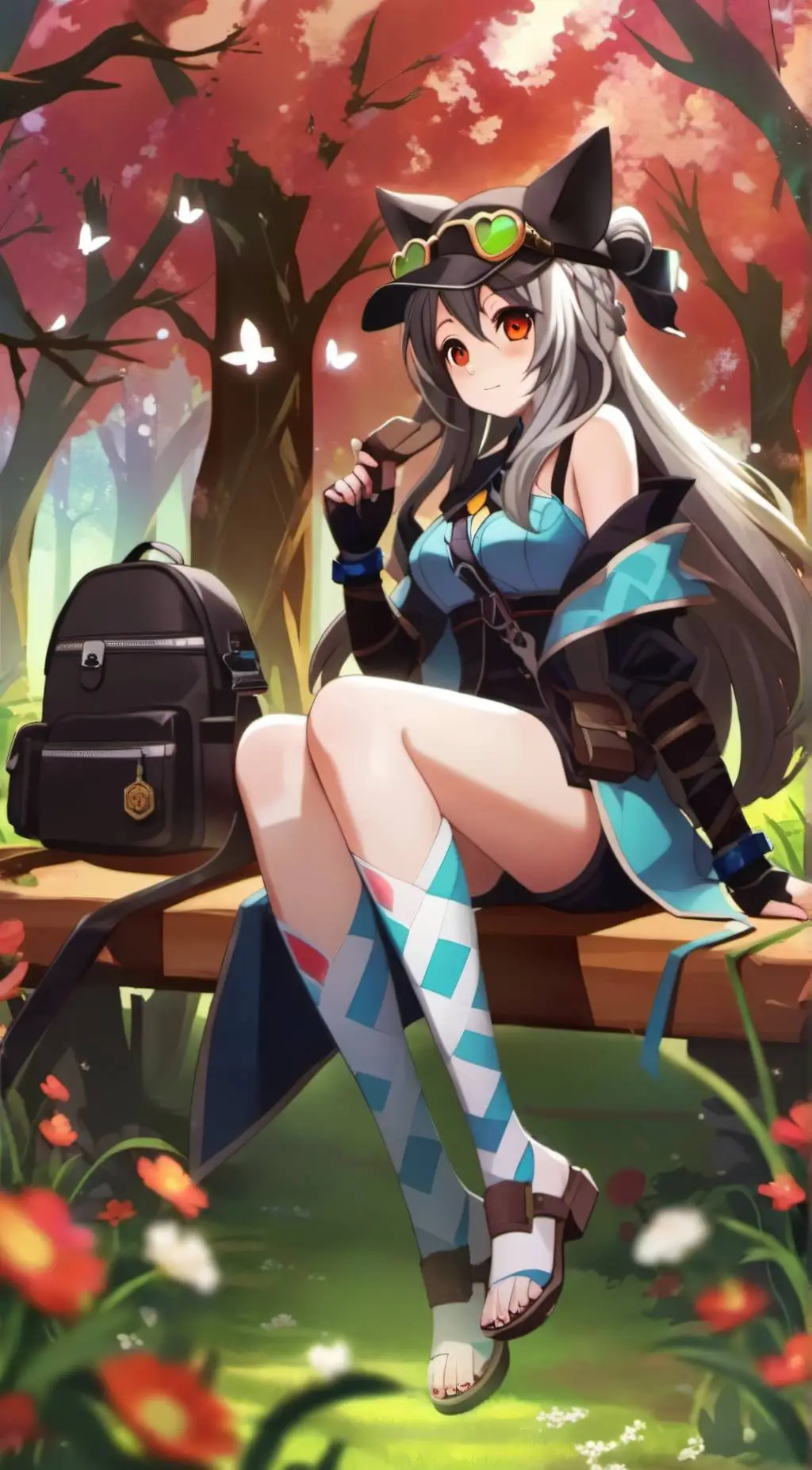 ai character: Akane background