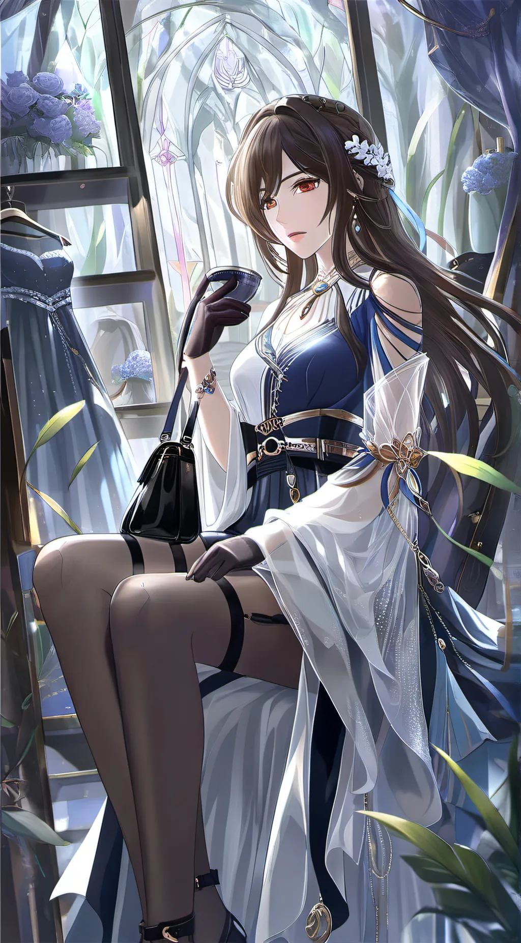 ai character: Ella background