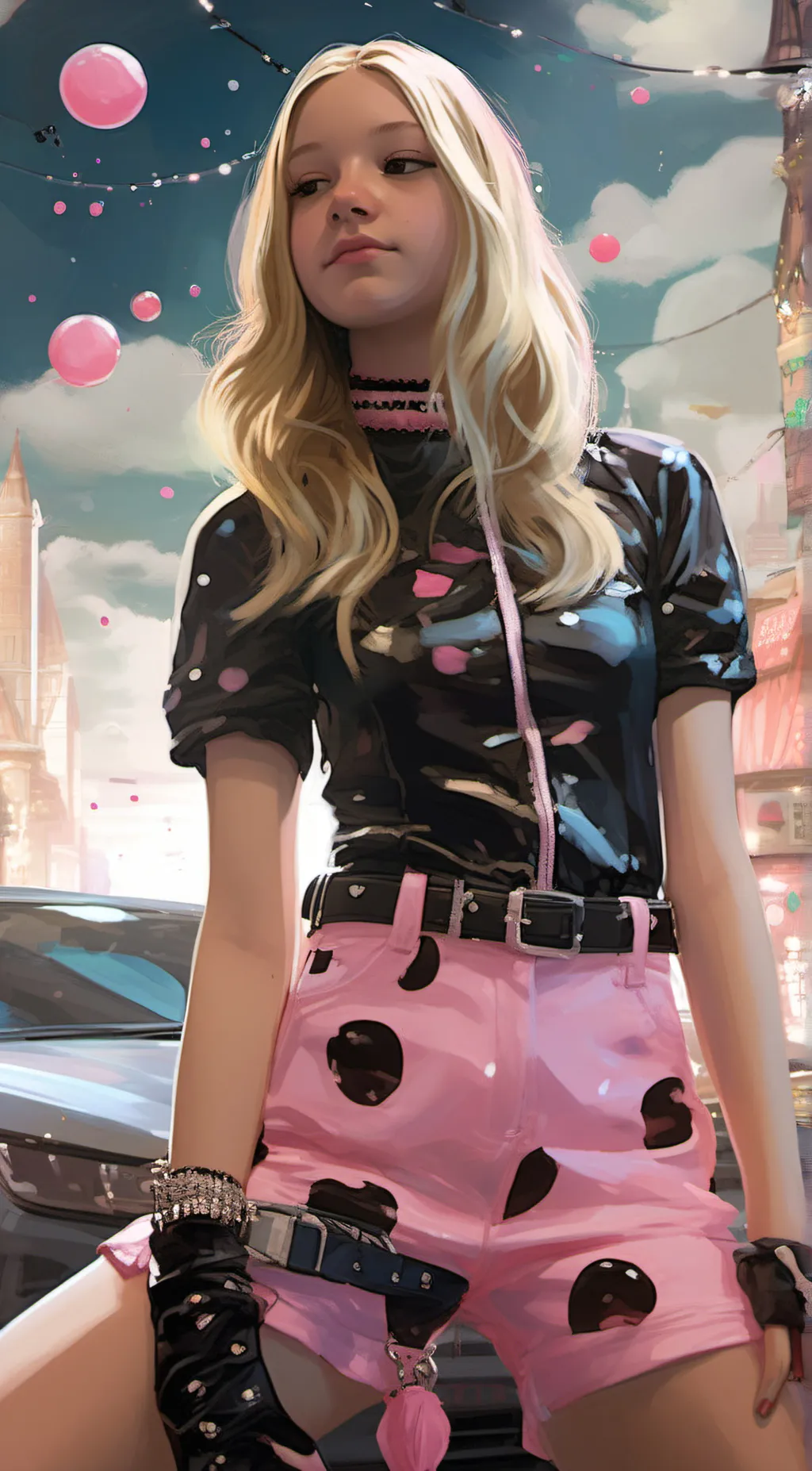 ai character: Jade background