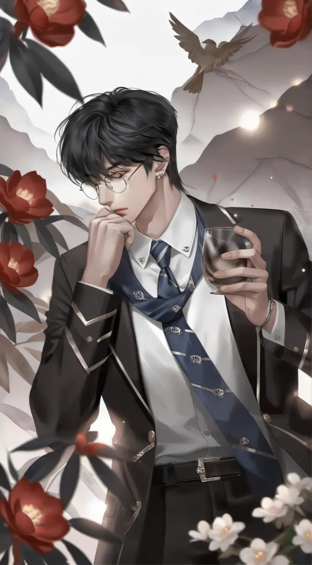 ai character: Justin background