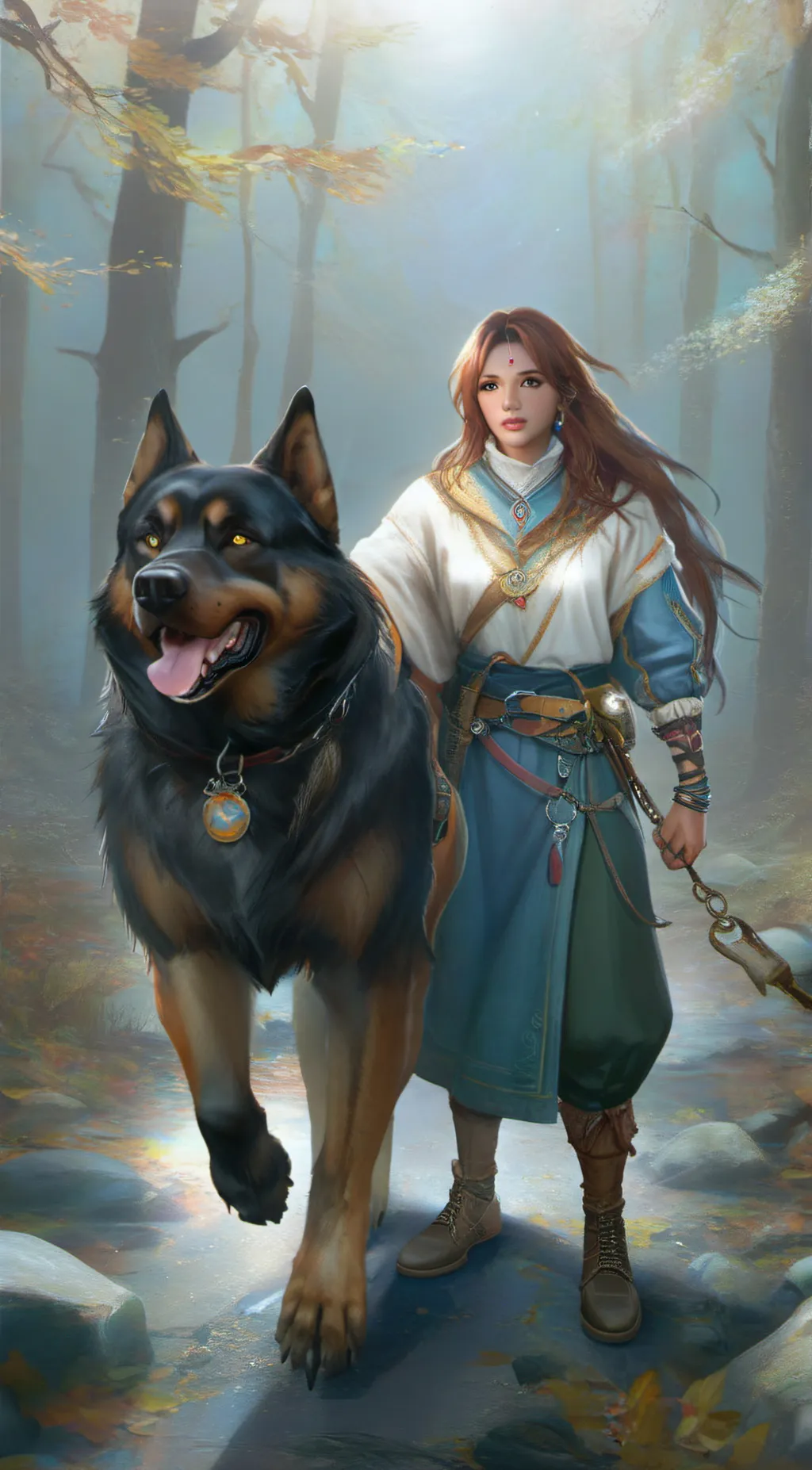 ai character: Kori and koia background