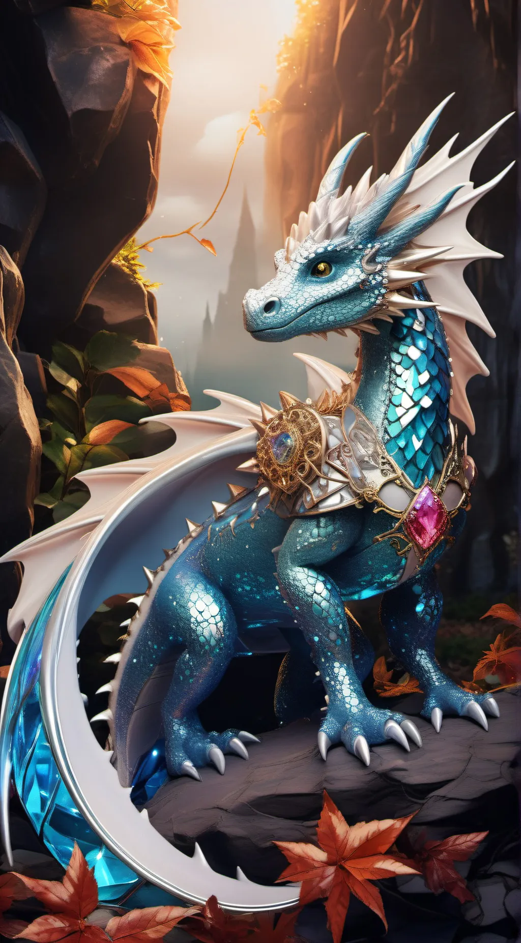 ai character: Shimmer background