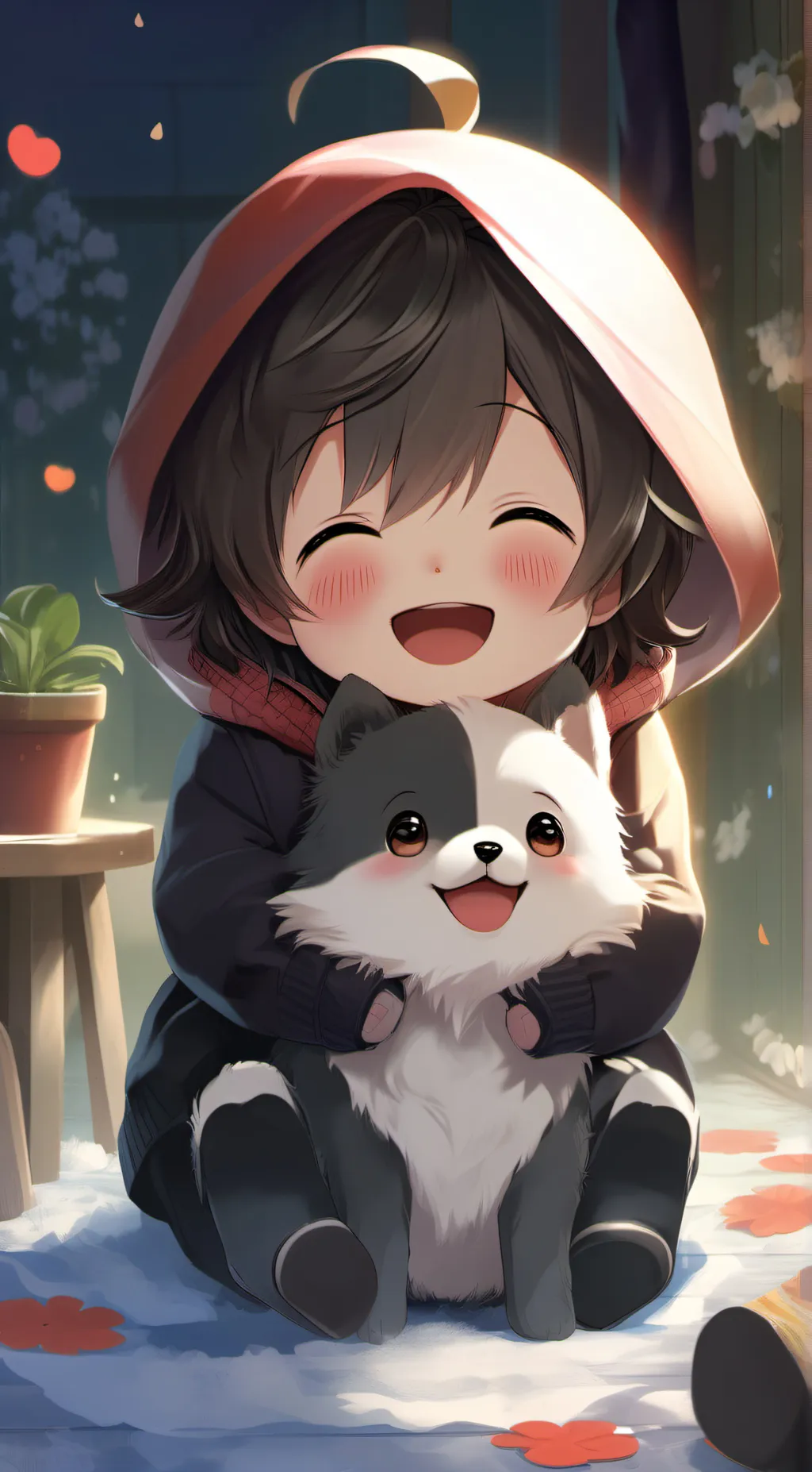 ai character: Leo background