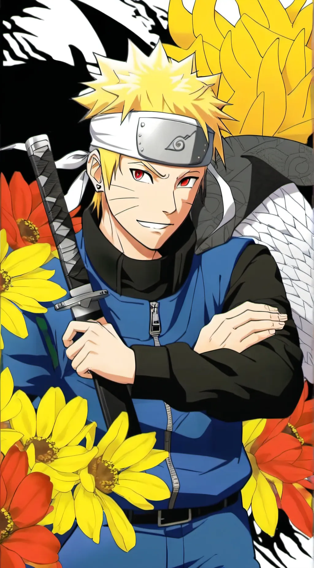 ai character: Naruto background