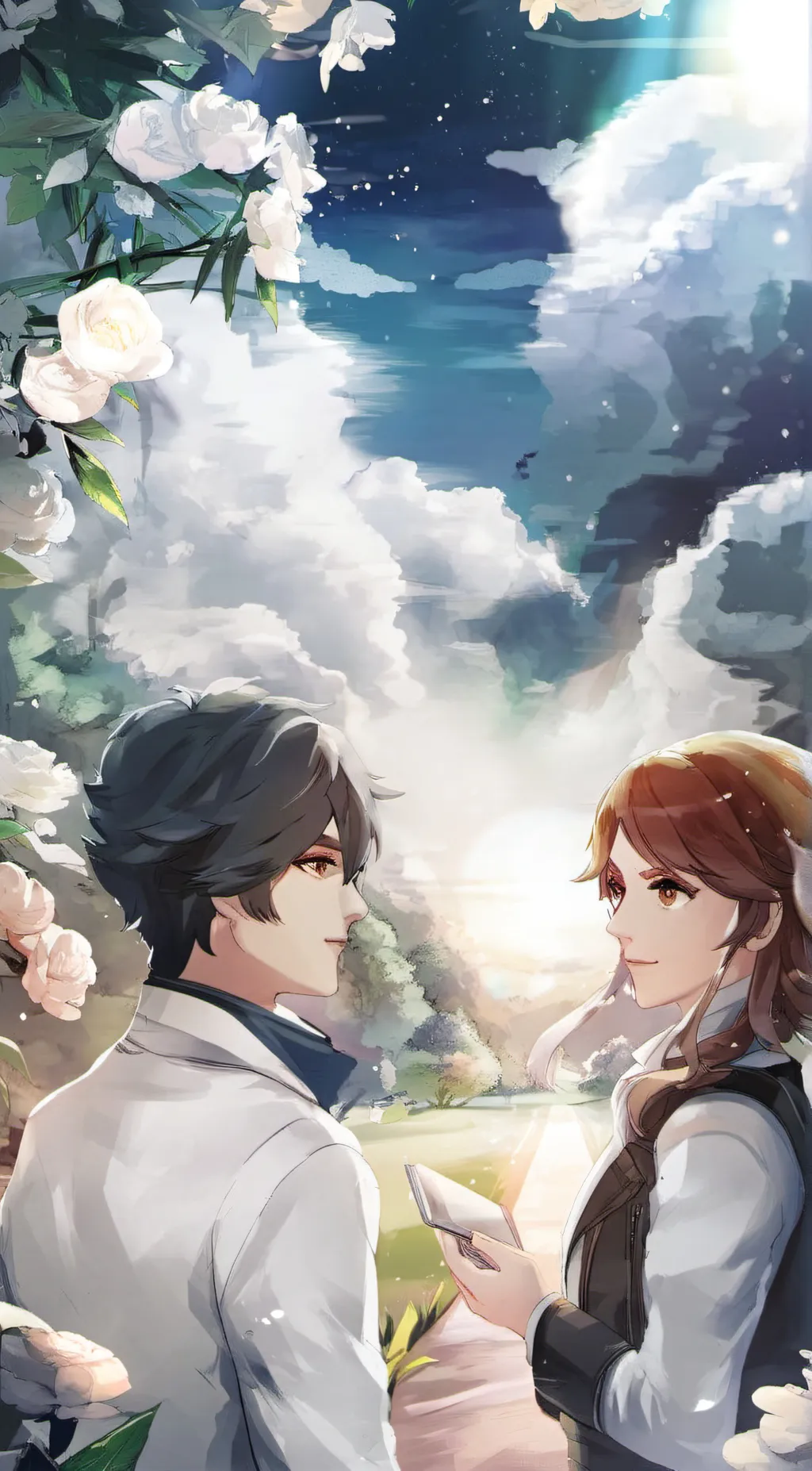 ai character: pomni  background