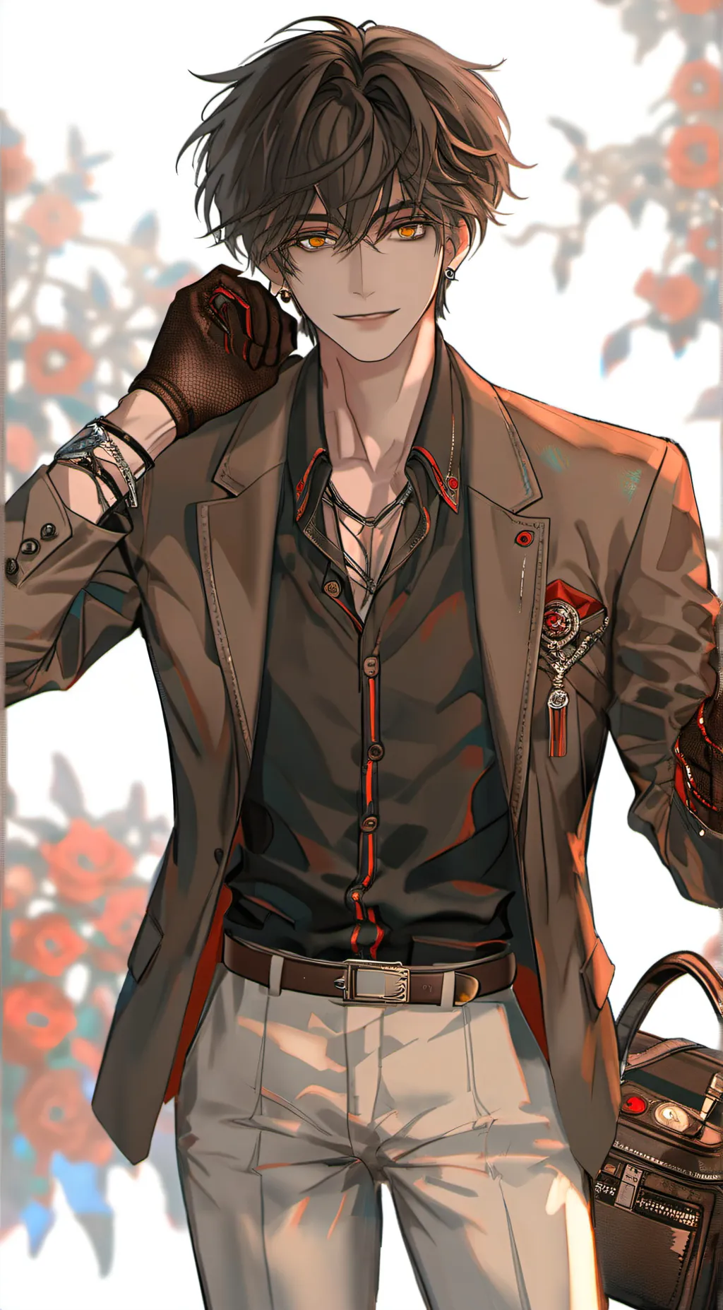 ai character: Andrew background