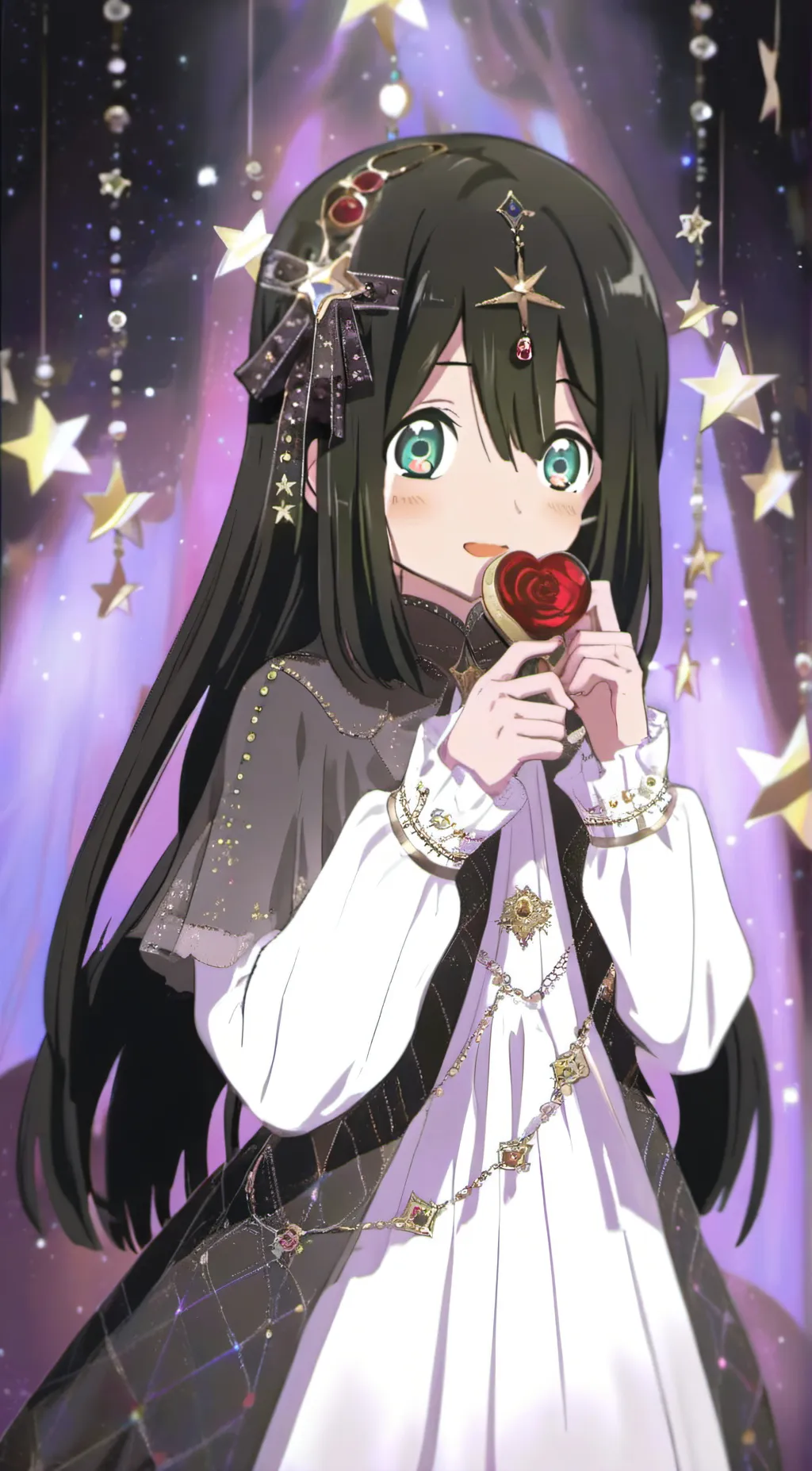 ai character: Luna background