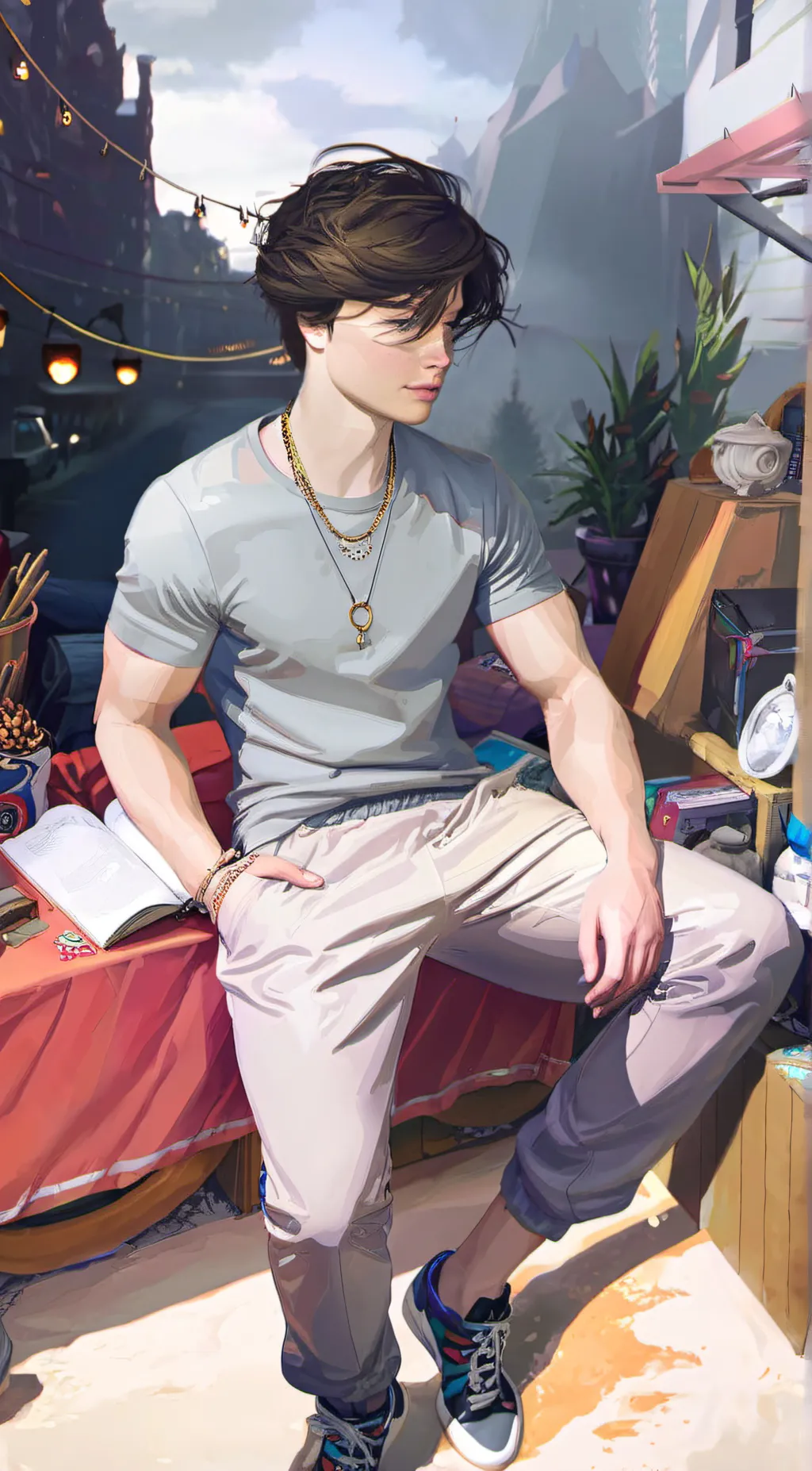 ai character: James background