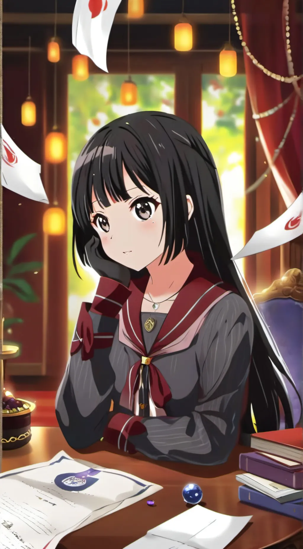 ai character: Stella background