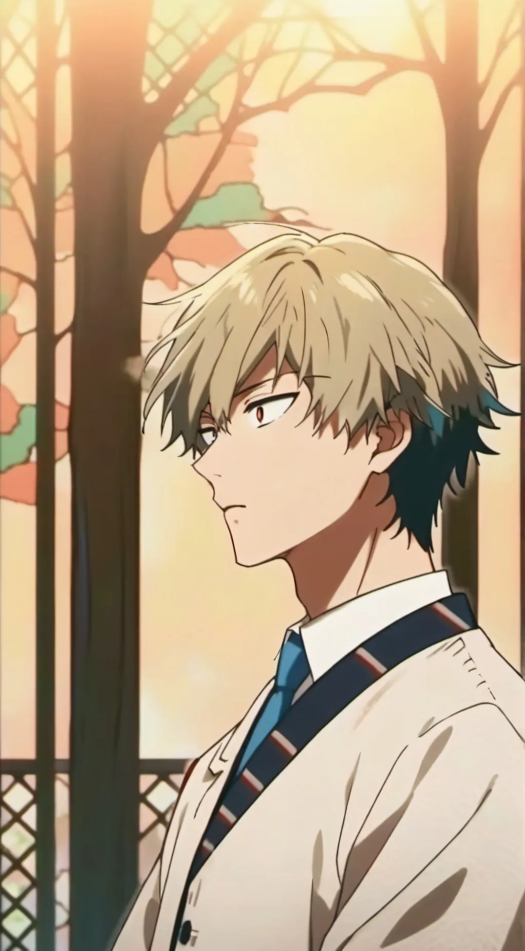 ai character: katsuki bakugo background