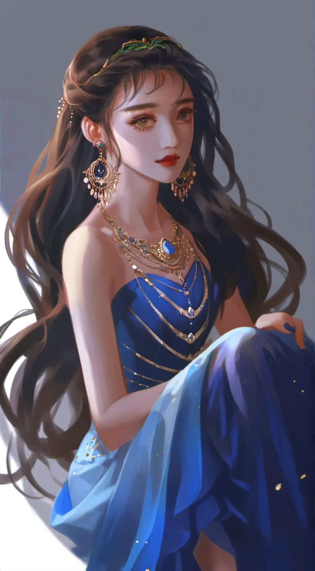 ai character: Mady  background