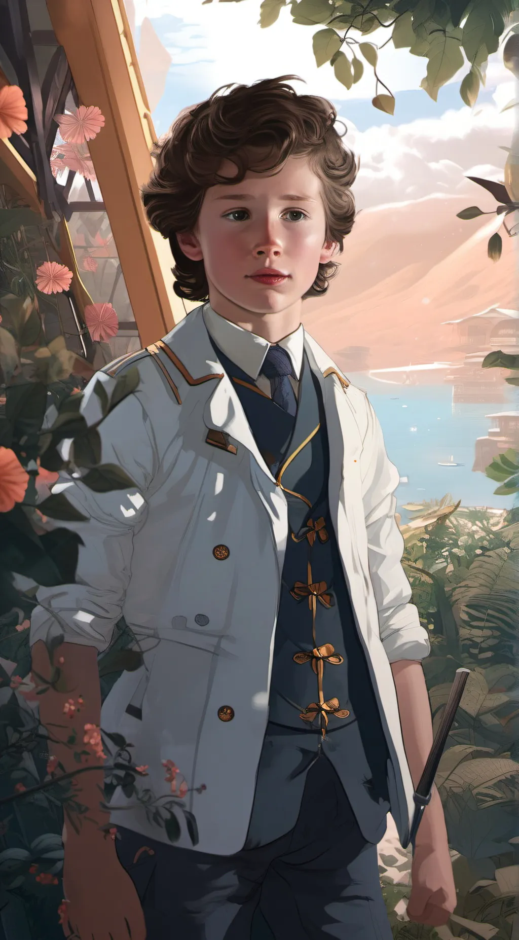 ai character: Georgie Cooper background