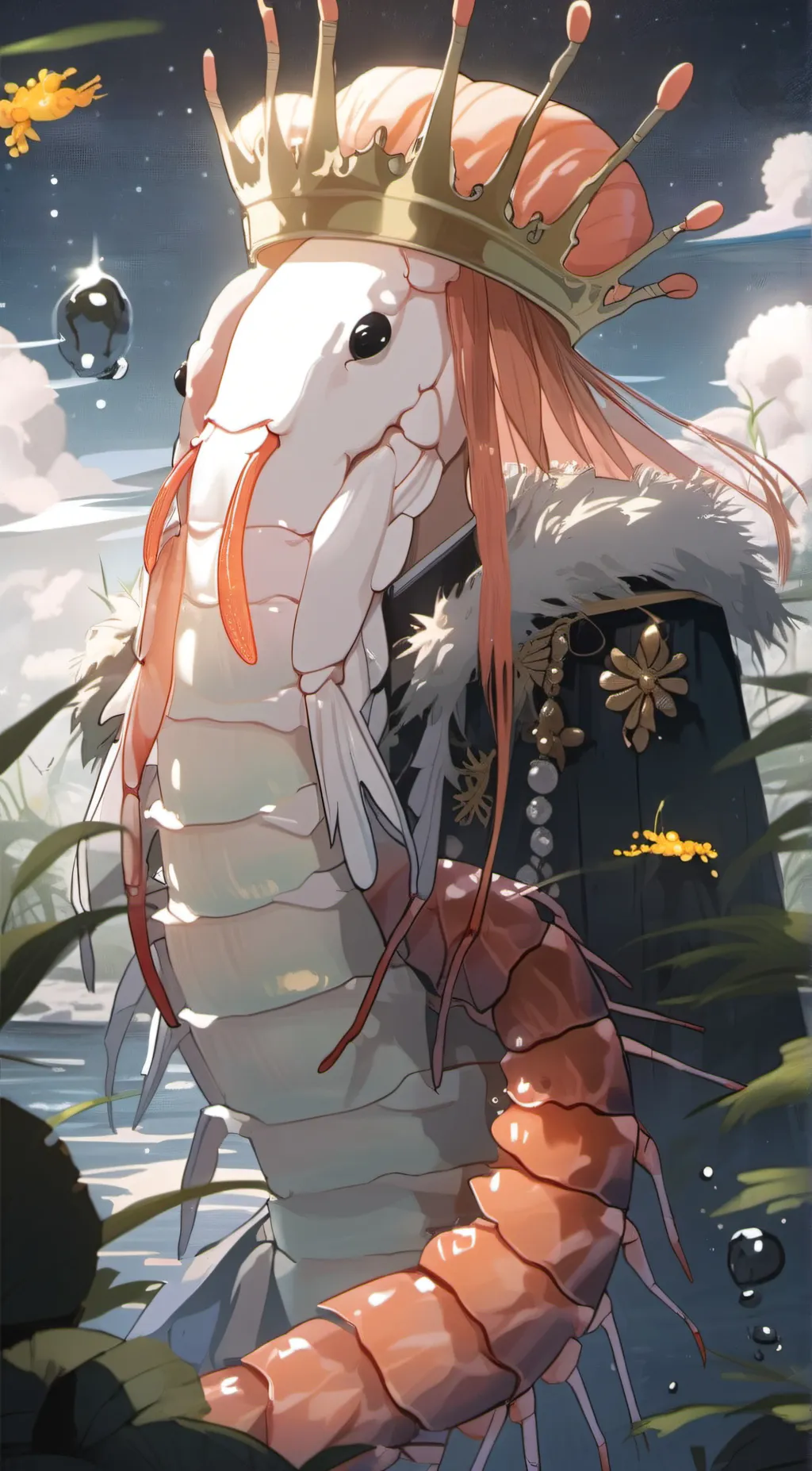 ai character: Shrimp Lord  background