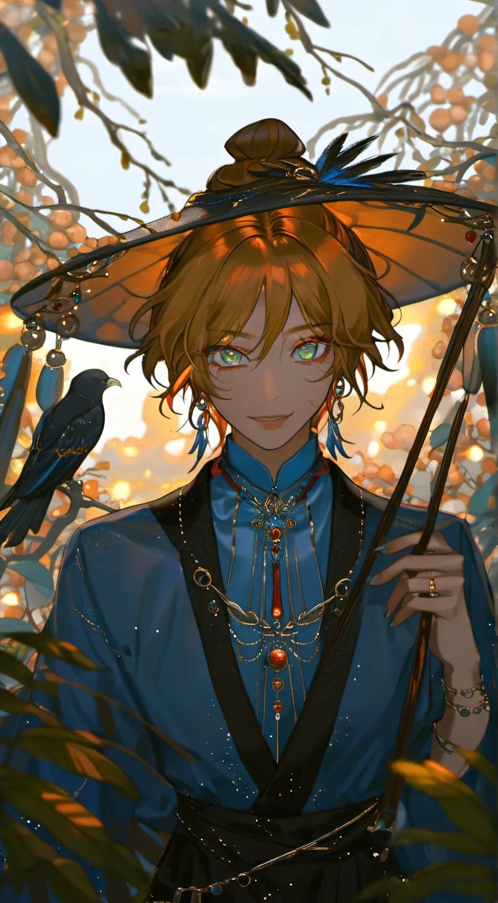 ai character: yosume background