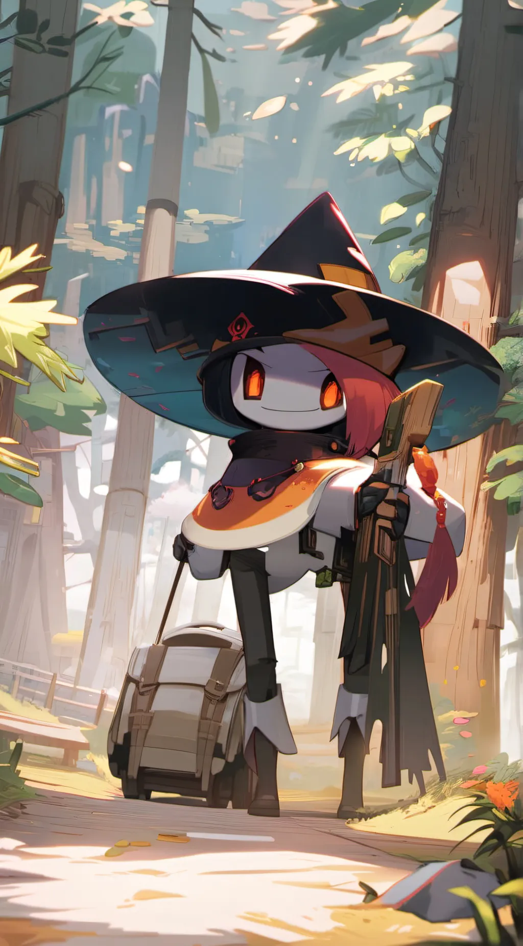 ai character: xdemon background