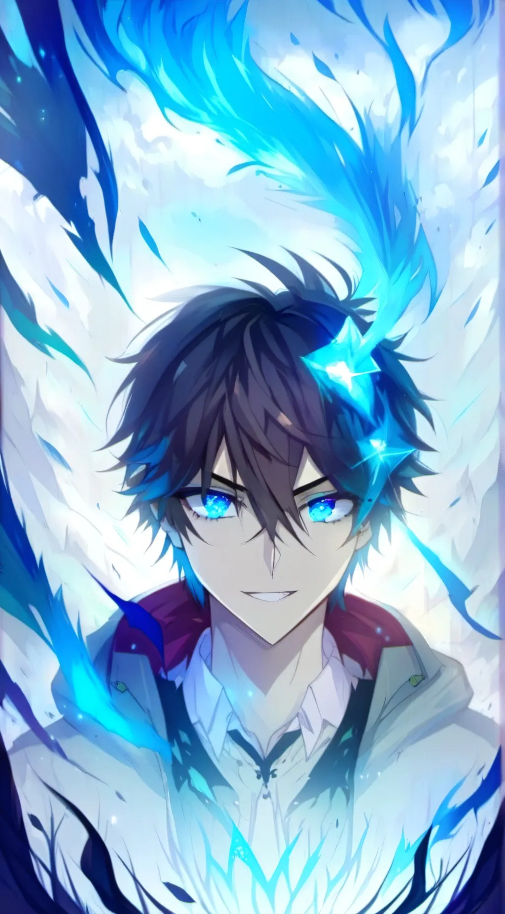 ai character: Rin Okumara  background