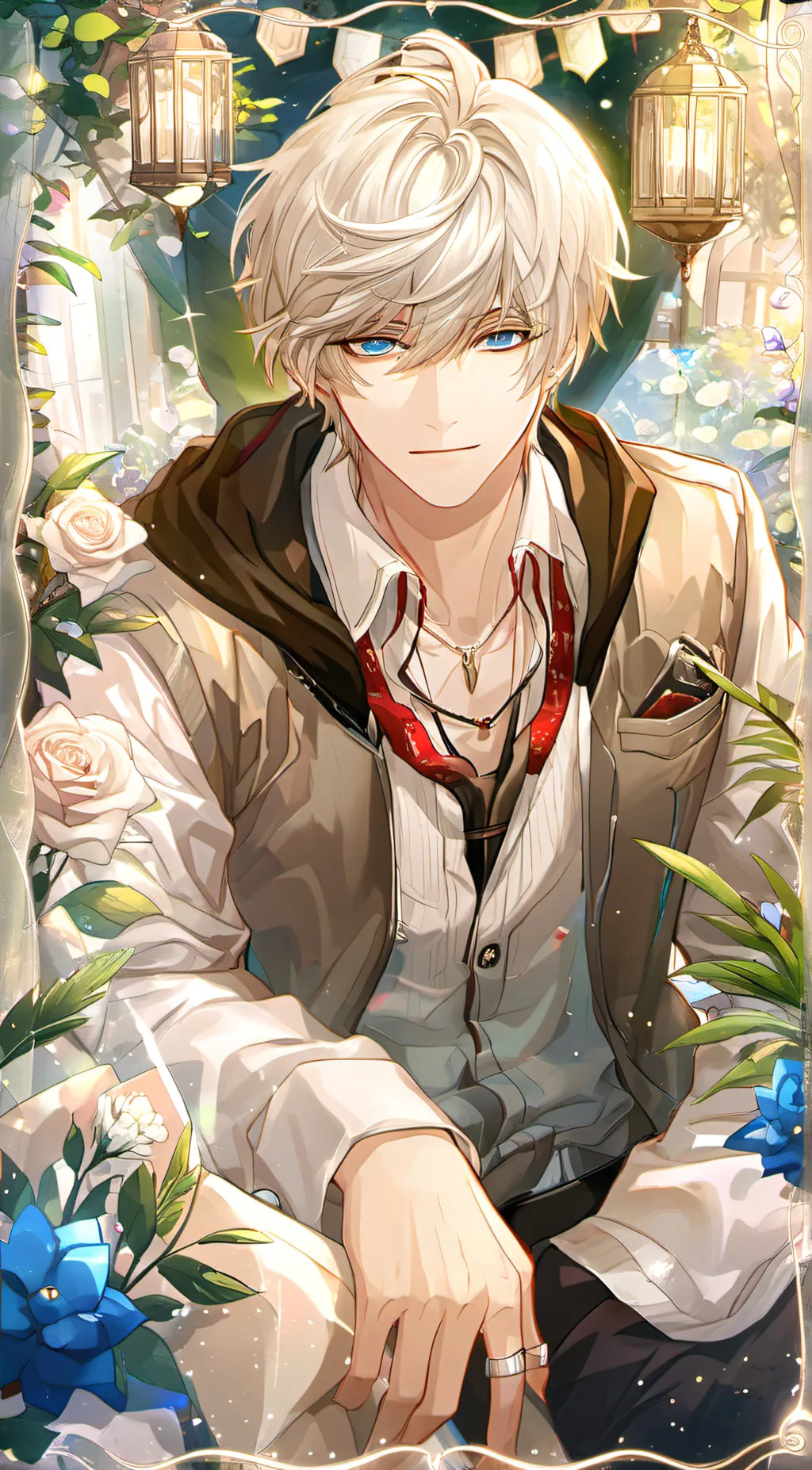 ai character: Travis  background