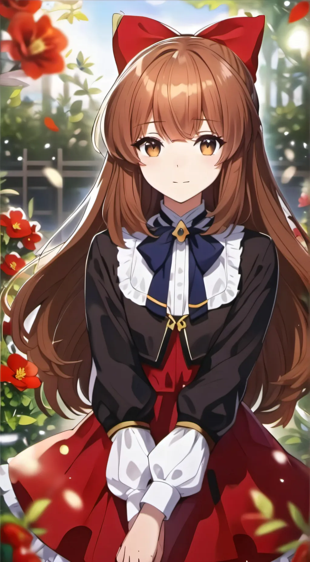 ai character: ~🍓🌹Aidina-shika🌹🍓~ background
