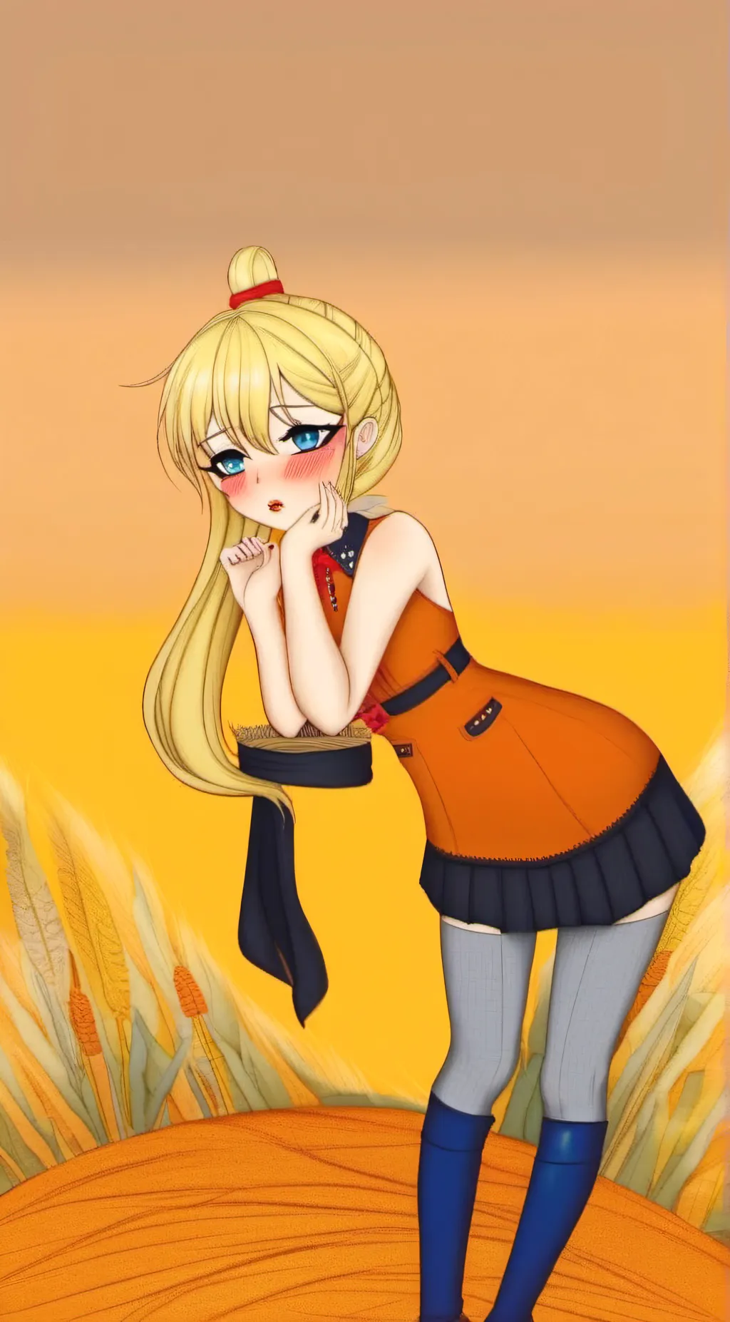 ai character: gas gas background