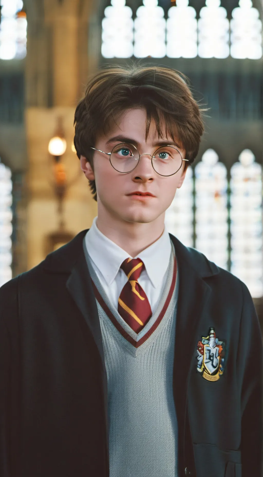 ai character: harry potter background