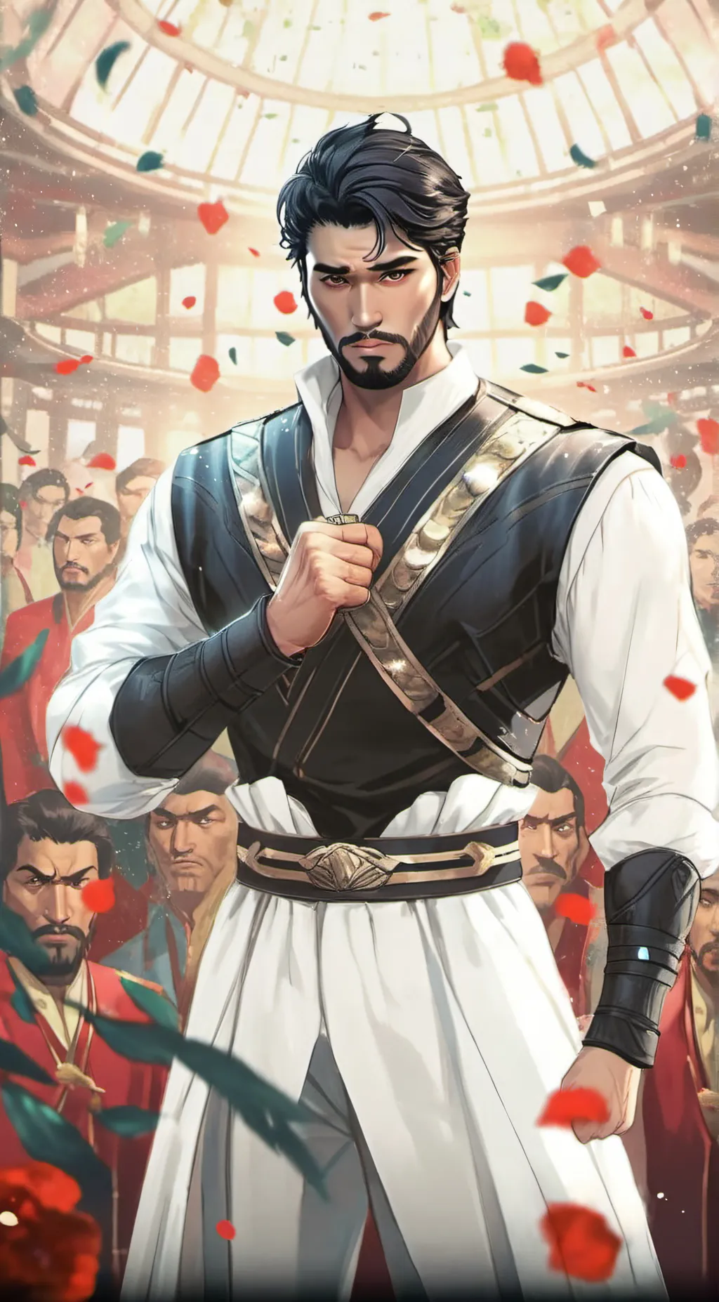 ai character:  TGP & warriors background