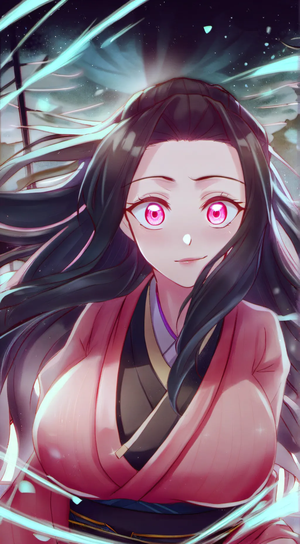 ai character: New hashira  background