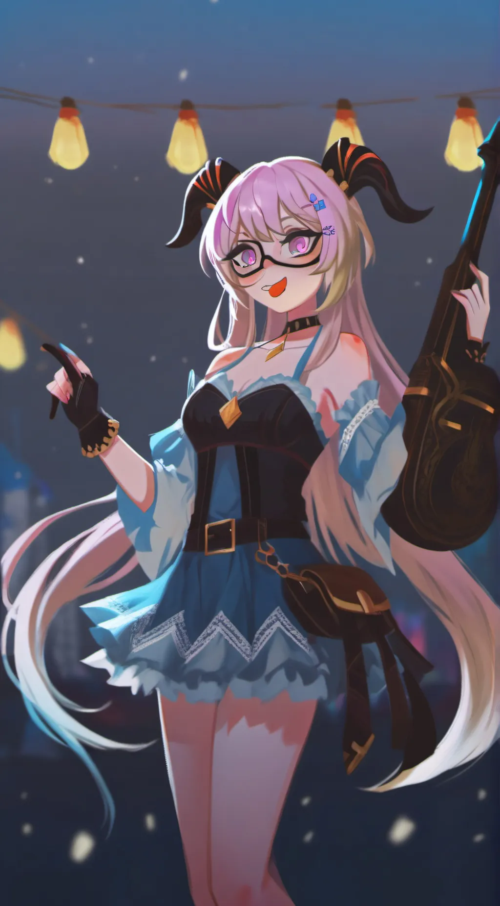 ai character: Cherri bomb background
