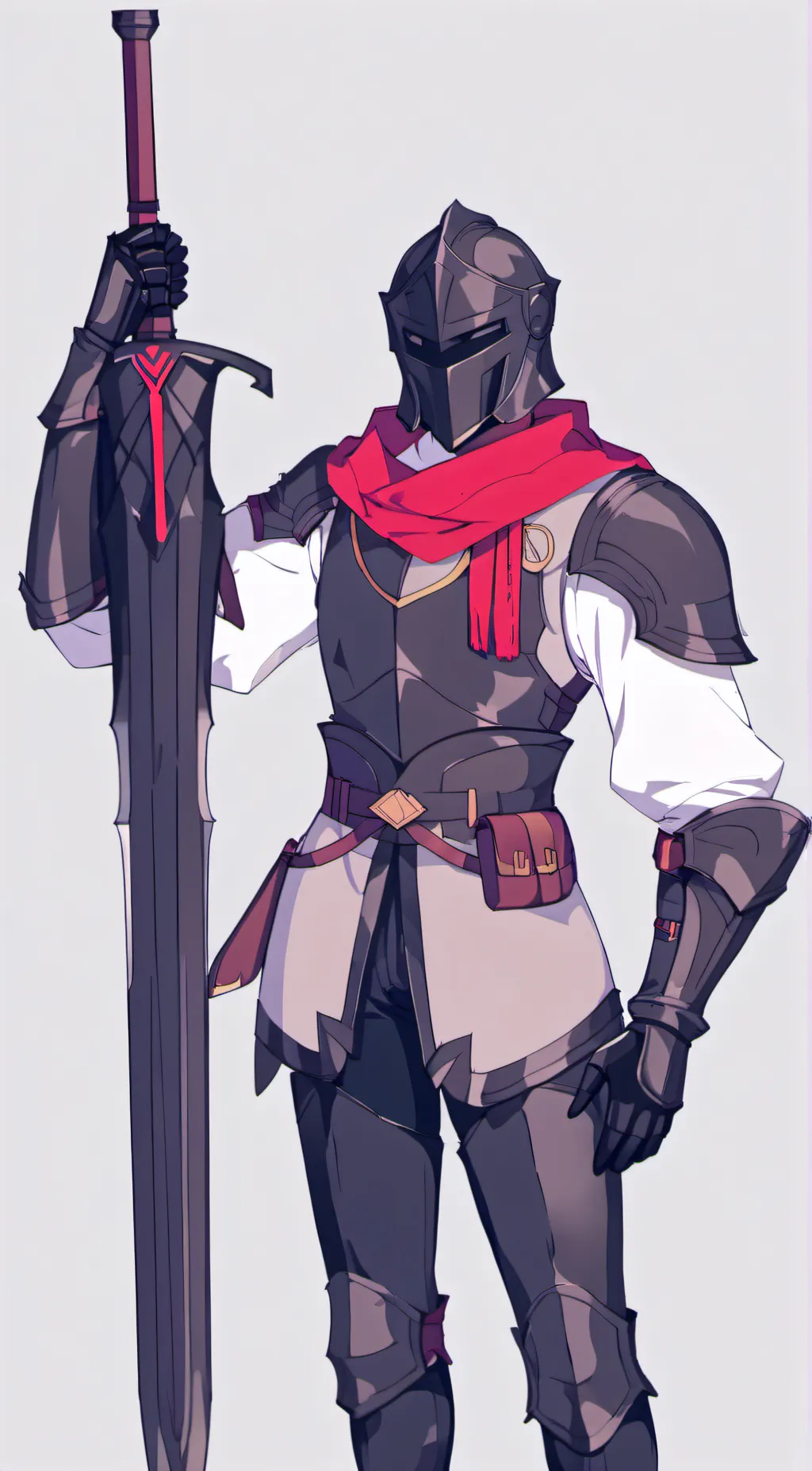 ai character: dark knight background